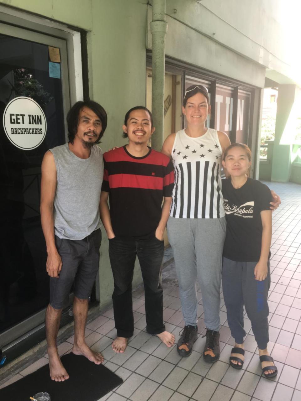Get Inn Backpackers Kota Kinabalu Exterior photo