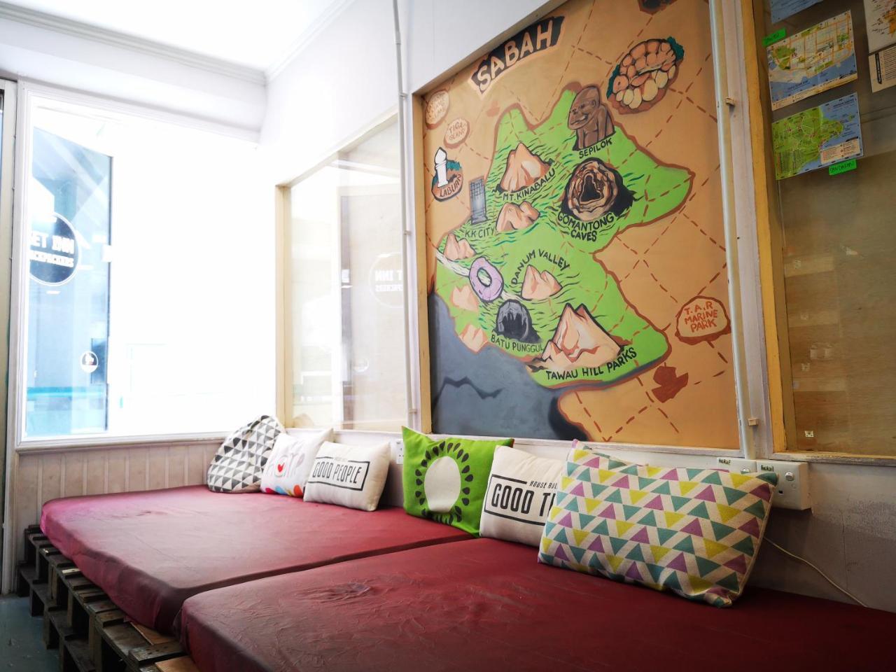 Get Inn Backpackers Kota Kinabalu Exterior photo